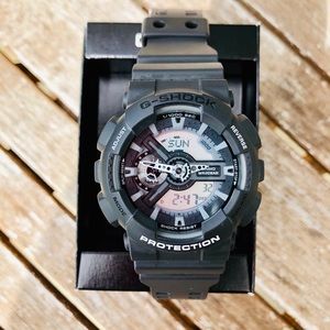 Cassio G-Shock GA110 C- 1A Dark Gray Digital Watch